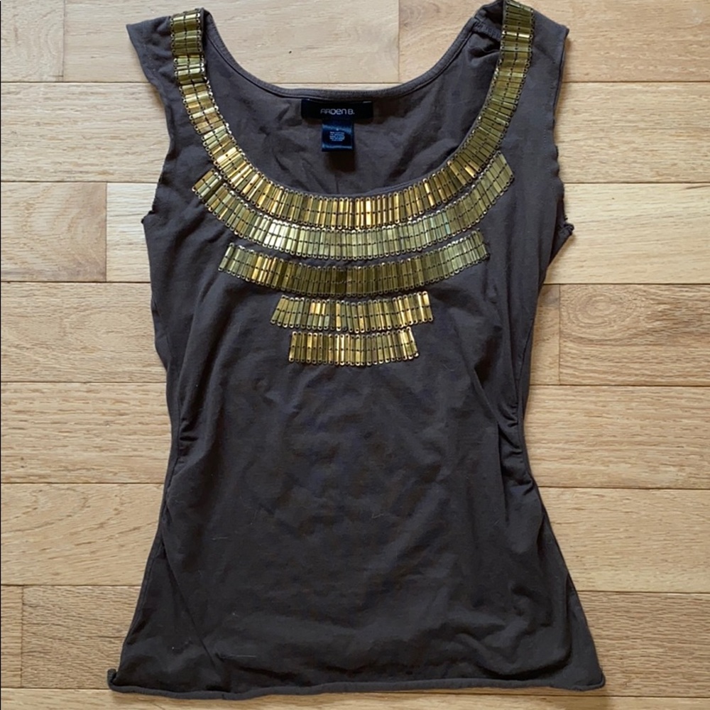 Arden B Roman metal shirt 🤎2/20% 3/25-%